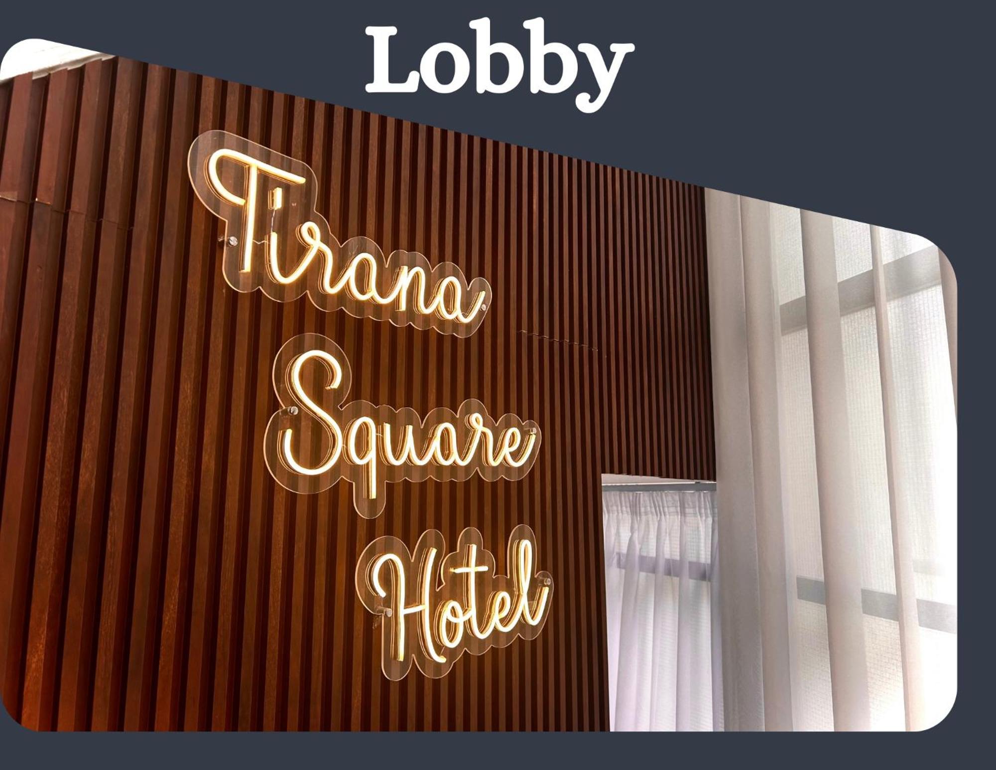 Tirana Square Hotel Esterno foto